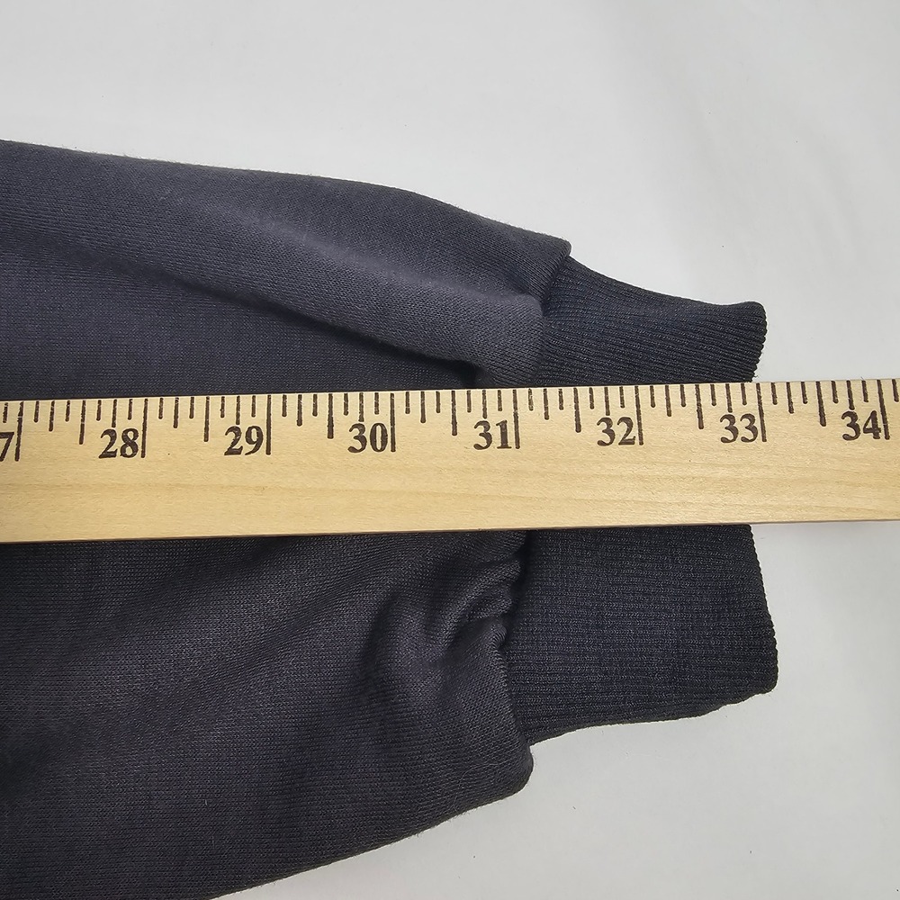 NWT Cider Graphic Hoodie Women's Large "Solo Rider" Charcoal Grey Oversized‎ - Picture 4 of 7